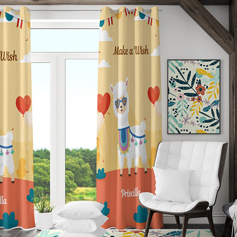 Alpaca Window Curtain