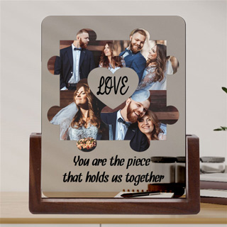 Photo Couple Wedding Acrylic UV Print Tabletop Frame